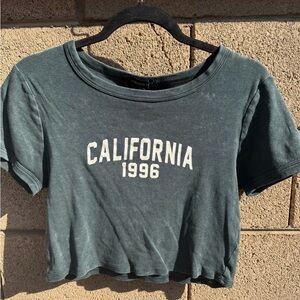 Vintage America Teal California 1996 Tee